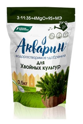 Удобрение Буйские удобрения Акварин для Хвойных (пакет) 0,5кг