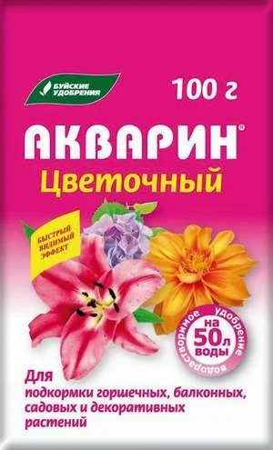 Удобрение Буйские удобрения Акварин Цветочный 100г
