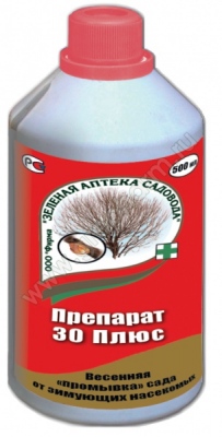 Средства защиты Зеленая Аптека Садовода Препарат 30 плюс 0,5л